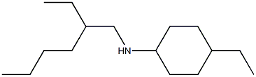 4-ethyl-N-(2-ethylhexyl)cyclohexan-1-amine 구조식 이미지