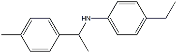 4-ethyl-N-[1-(4-methylphenyl)ethyl]aniline 구조식 이미지