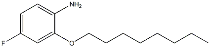 4-fluoro-2-(octyloxy)aniline Structure