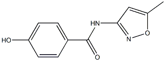 4-hydroxy-N-(5-methyl-1,2-oxazol-3-yl)benzamide Structure