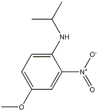 4-methoxy-2-nitro-N-(propan-2-yl)aniline Structure