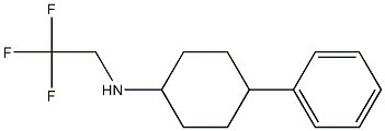 4-phenyl-N-(2,2,2-trifluoroethyl)cyclohexan-1-amine 구조식 이미지