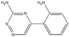 5-(2-aminophenyl)-1,2,4-triazin-3-amine 구조식 이미지