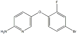 5-(4-bromo-2-fluorophenoxy)pyridin-2-amine Structure