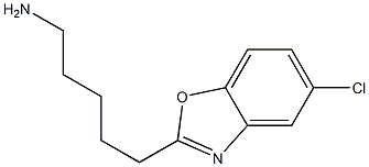 5-(5-chloro-1,3-benzoxazol-2-yl)pentan-1-amine 구조식 이미지