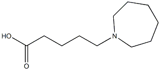 5-(azepan-1-yl)pentanoic acid Structure