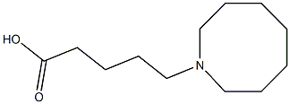 5-(azocan-1-yl)pentanoic acid Structure