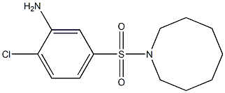 5-(azocane-1-sulfonyl)-2-chloroaniline 구조식 이미지