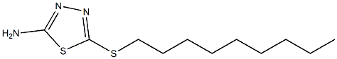 5-(nonylsulfanyl)-1,3,4-thiadiazol-2-amine 구조식 이미지