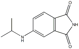 5-(propan-2-ylamino)-2,3-dihydro-1H-isoindole-1,3-dione 구조식 이미지