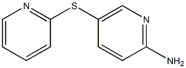 5-(pyridin-2-ylsulfanyl)pyridin-2-amine 구조식 이미지