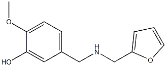 5-{[(2-furylmethyl)amino]methyl}-2-methoxyphenol 구조식 이미지