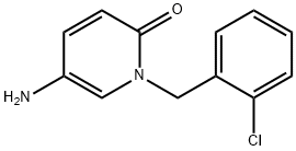 5-amino-1-[(2-chlorophenyl)methyl]-1,2-dihydropyridin-2-one 구조식 이미지