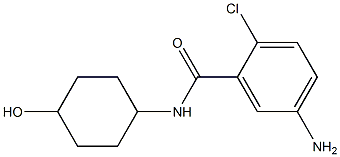 5-amino-2-chloro-N-(4-hydroxycyclohexyl)benzamide 구조식 이미지