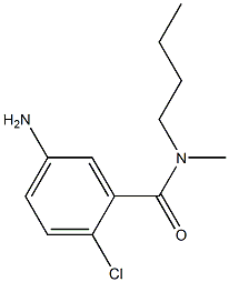 5-amino-N-butyl-2-chloro-N-methylbenzamide 구조식 이미지