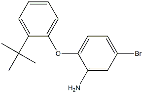5-bromo-2-(2-tert-butylphenoxy)aniline 구조식 이미지