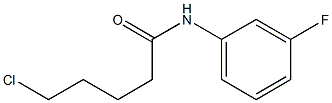 5-chloro-N-(3-fluorophenyl)pentanamide 구조식 이미지