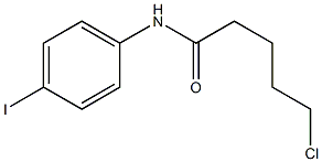 5-chloro-N-(4-iodophenyl)pentanamide Structure