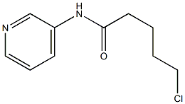 5-chloro-N-(pyridin-3-yl)pentanamide 구조식 이미지