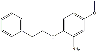 5-methoxy-2-(2-phenylethoxy)aniline 구조식 이미지