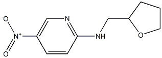 5-nitro-N-(oxolan-2-ylmethyl)pyridin-2-amine 구조식 이미지