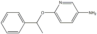 6-(1-phenylethoxy)pyridin-3-amine 구조식 이미지