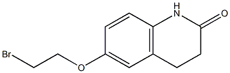 6-(2-bromoethoxy)-3,4-dihydroquinolin-2(1H)-one 구조식 이미지