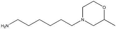 6-(2-methylmorpholin-4-yl)hexan-1-amine 구조식 이미지