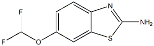 6-(difluoromethoxy)-1,3-benzothiazol-2-amine 구조식 이미지