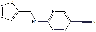 6-[(2-furylmethyl)amino]nicotinonitrile 구조식 이미지