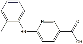 6-[(2-methylphenyl)amino]pyridine-3-carboxylic acid Structure