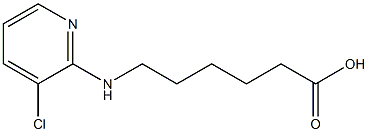 6-[(3-chloropyridin-2-yl)amino]hexanoic acid 구조식 이미지