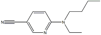 6-[butyl(ethyl)amino]nicotinonitrile Structure