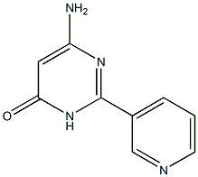 6-amino-2-(pyridin-3-yl)-3,4-dihydropyrimidin-4-one 구조식 이미지