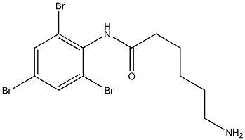 6-amino-N-(2,4,6-tribromophenyl)hexanamide Structure