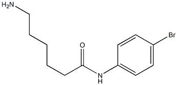 6-amino-N-(4-bromophenyl)hexanamide 구조식 이미지