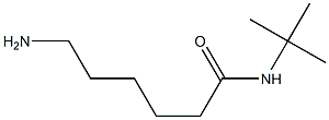 6-amino-N-(tert-butyl)hexanamide 구조식 이미지