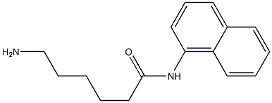 6-amino-N-1-naphthylhexanamide 구조식 이미지