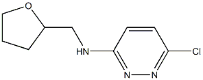 6-chloro-N-(oxolan-2-ylmethyl)pyridazin-3-amine Structure