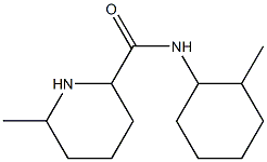 6-methyl-N-(2-methylcyclohexyl)piperidine-2-carboxamide 구조식 이미지