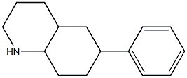 6-phenyl-decahydroquinoline Structure