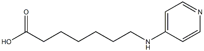 7-(pyridin-4-ylamino)heptanoic acid 구조식 이미지