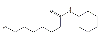 7-amino-N-(2-methylcyclohexyl)heptanamide 구조식 이미지