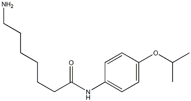 7-amino-N-[4-(propan-2-yloxy)phenyl]heptanamide 구조식 이미지