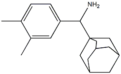 adamantan-1-yl(3,4-dimethylphenyl)methanamine 구조식 이미지