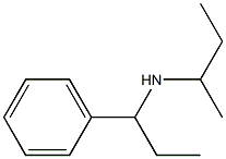 butan-2-yl(1-phenylpropyl)amine Structure
