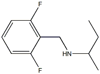 butan-2-yl[(2,6-difluorophenyl)methyl]amine Structure