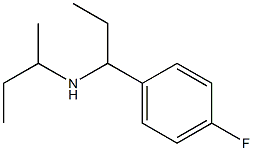 butan-2-yl[1-(4-fluorophenyl)propyl]amine 구조식 이미지