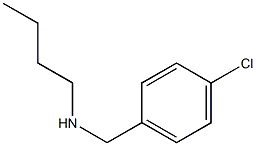 butyl[(4-chlorophenyl)methyl]amine 구조식 이미지