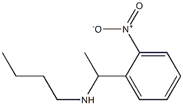 butyl[1-(2-nitrophenyl)ethyl]amine 구조식 이미지